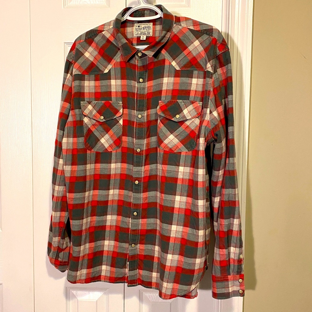 LUCKY BRAND FLANNEL